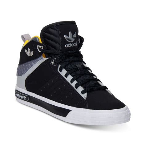 black adidas casual shoes.